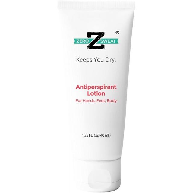 제로 스웨트 발한 억제제 데오도란트 로션 | 임상 강도 다한증 치료-얼굴 및 신체 발한 감소, 1