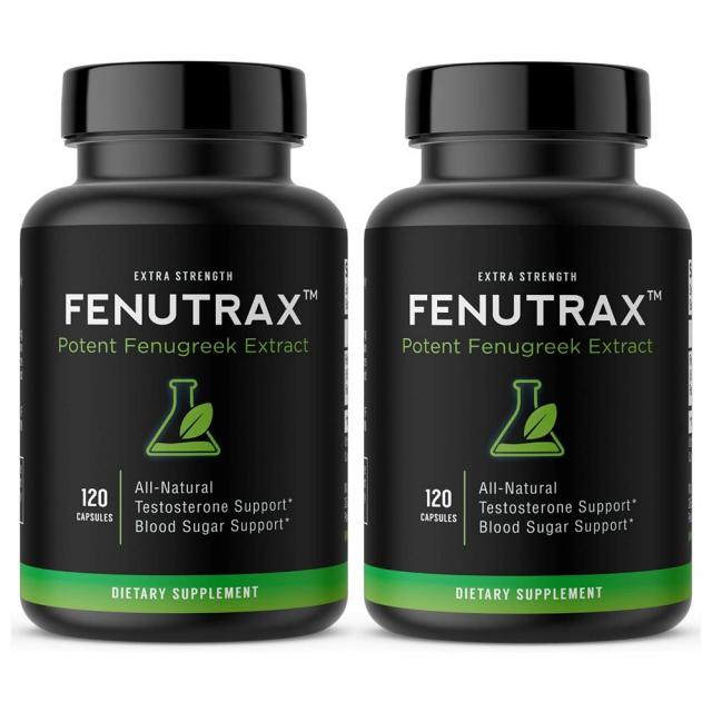 VitaMonk 비타몽크 FenuTrax 호로파씨앗 추출물 500mg 120캡슐(병당 약2개월) 테스토스테론 영양제, 1mg, 2개