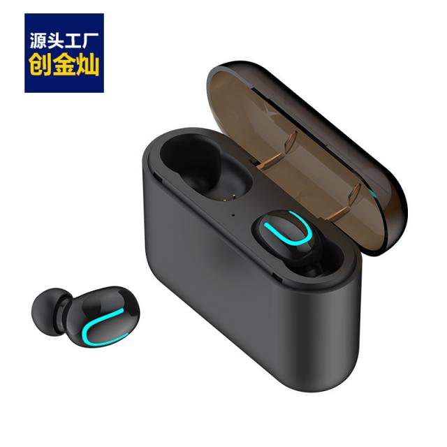 무선 블루투스 이어폰 국경 간 폭발물 블루스, C_ 바이노럴-블랙5.0