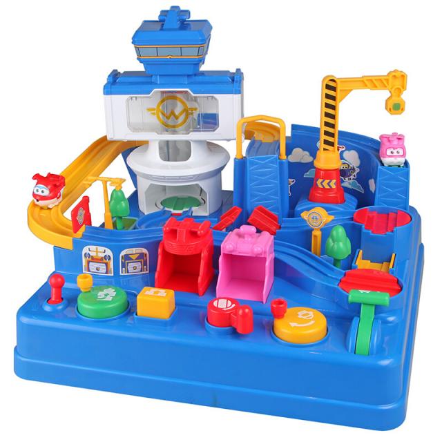 아우디 더블 드릴 (AULDEY) 슈퍼비협 장난감 세트 락디 많은 아이러브백 경장 쿨비 변형 로봇 완구 국제공항 관문 돌파 대모험 72, 단일상품