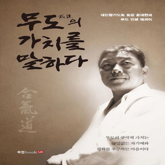 무도의 가치를 말하다:대한합기도회 회장 윤대현의 무도 인생 에세이, 북랩