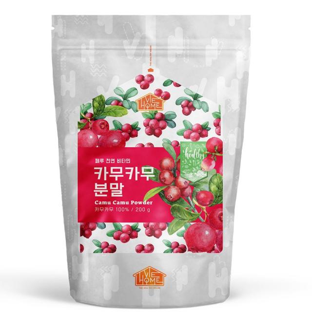 건강한우리집비옴 페루 천연 비타민 카무카무 분말 가루 200g, 1개