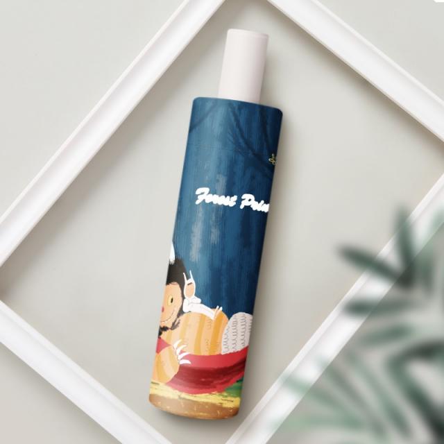 전자동 우산 접기 ins 귀여움 청우 겸용 차양 파라솔 자외선 차단 여 휴대용 컴팩트