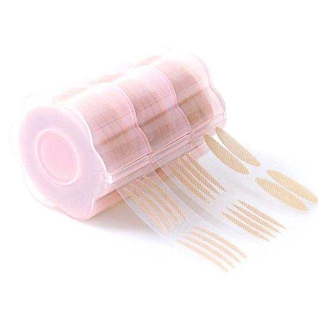 아이엘 플라워롤 그물누드 쌍꺼풀 테이프, 1개, 곡선형