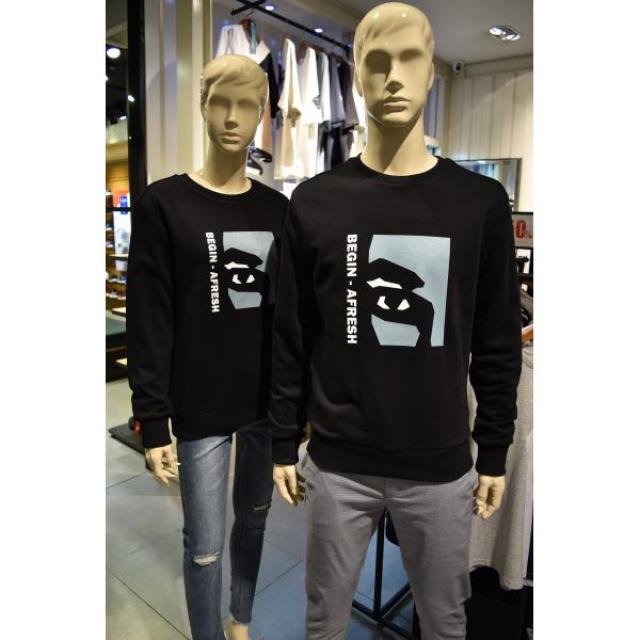 [현대백화점][흄] 남녀공용 감각적인 프린팅 4종 맨투맨 [H173H054]