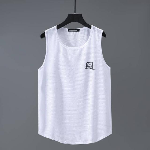 여름끈나시 오버핏 빅사이즈 민소매 속적삼 뚱보 와이드 루즈핏 운동 메쉬 농구공 캐미솔 남자 에어 매쉬 3101751132