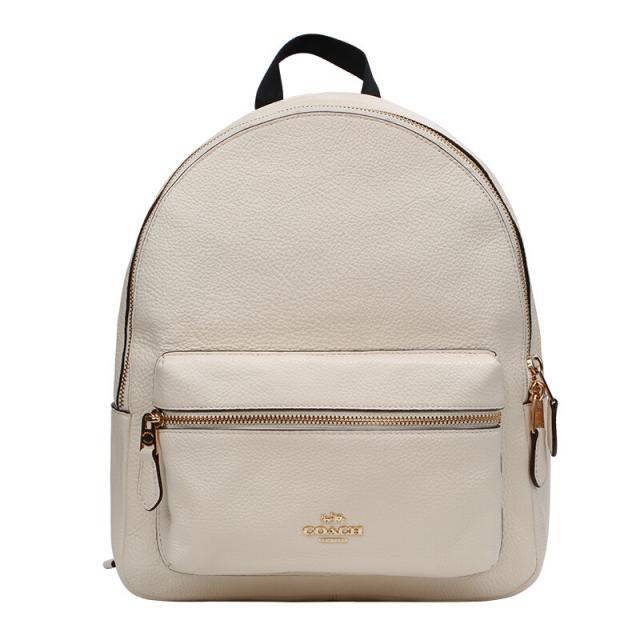 코치 사치품 여성분들 화이트 가죽 양어깨백팩 3만 550 IMCHK(3231)