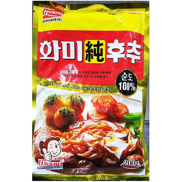 순후추가루 화미 200g X5 업소용루 식당 식재료, 1개