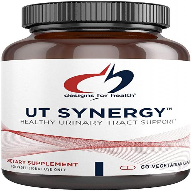 Designs for Health UT Synergy-요로 지원 말꼬리 50mg 히비스커스 200mg + 쐐기풀 200mg (60 캡슐, 단일상품, 단일상품