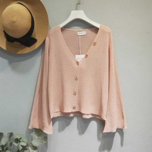 JK룩 여름룩 봄룩 간절기 가디건 데일리 브이넥 20대 30대 Q987852ea