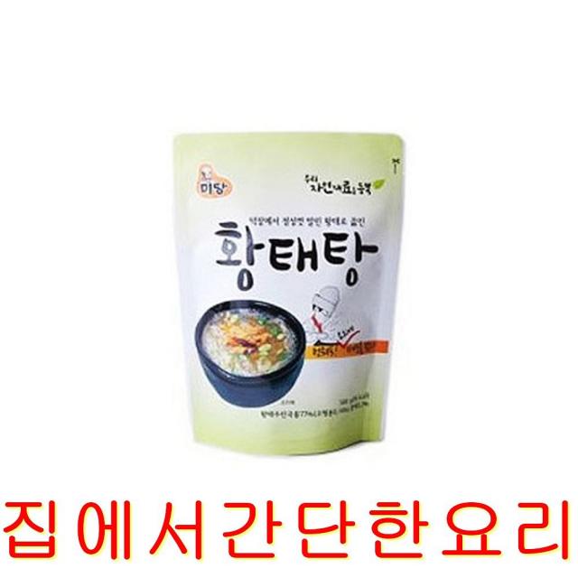 비바채 집에서간단한요리 HACCP인증 저온숙성 황태탕 즉석국 즉석탕 500g, 1개