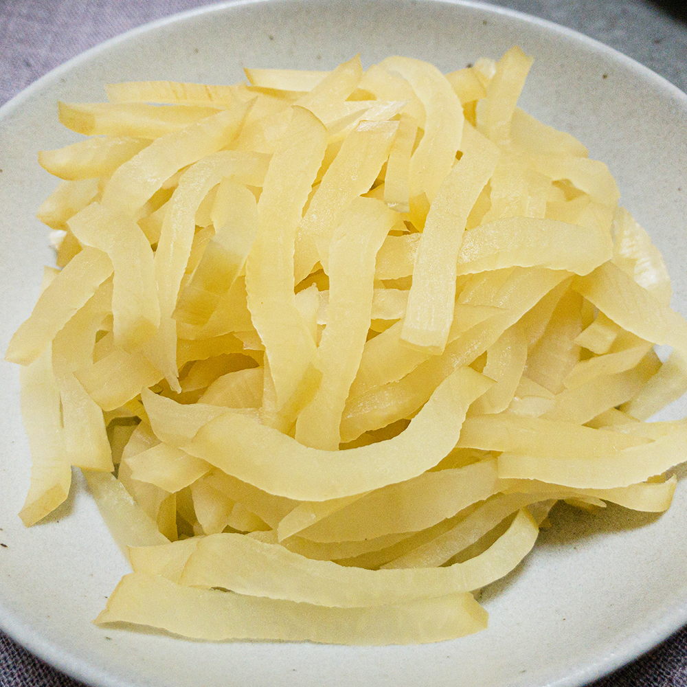 무짠지채 1kg 무 장아찌 절임