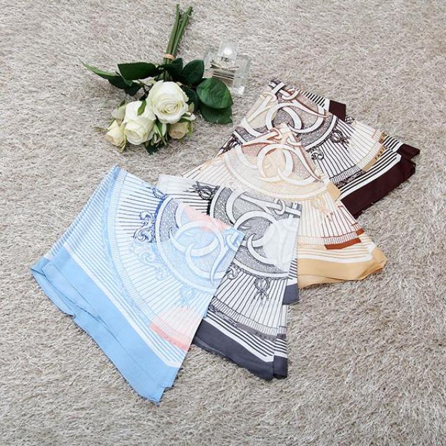 [핫트랙스] 더로라 [더로라]실크 마름모스카프- 태양제국론 S8079 블랙