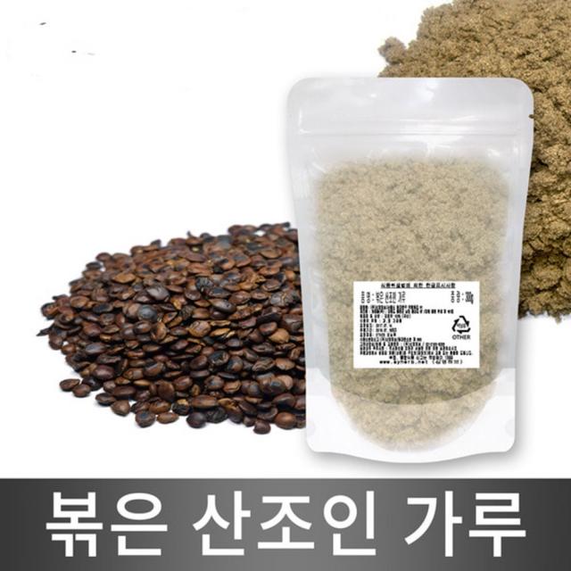 볶은 산조인 500g/멧대추씨앗 초산조인 불면에좋음 심신안정 자연건강/ 분말