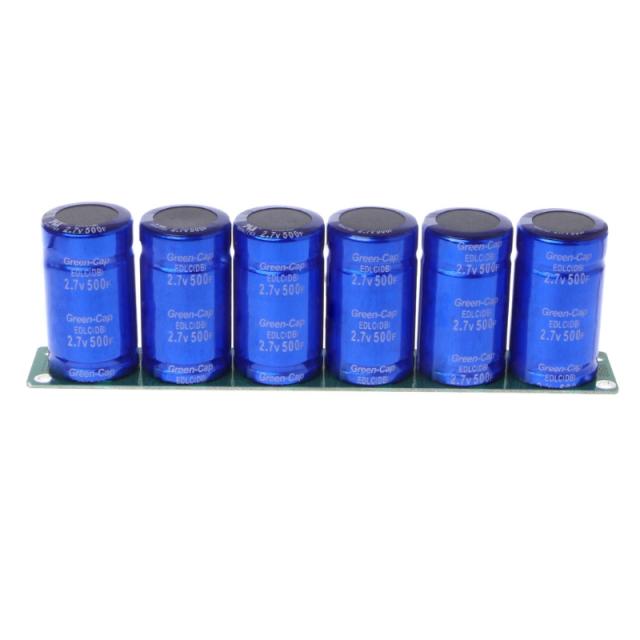 FARAD CAPACITOR 2.7V 500F 6 PCS / 1 세트 보호 보드로 슈퍼 커패시턴스, 상세내용참조