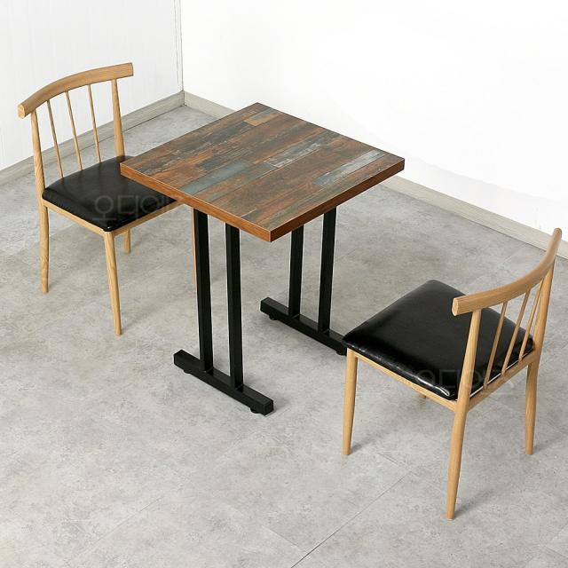 RSS45 업소/사무실 2인 테이블세트 /접견용의자세트/대기용테이블세트, 02. 멀바우