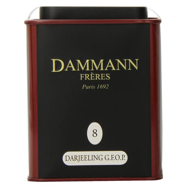 Dammann Freres Loose Leaf India Darjeeling Black French Tea 다만 프레르 인디아 다즐링 프렌치 프랑스 홍차 블랙 티 100g