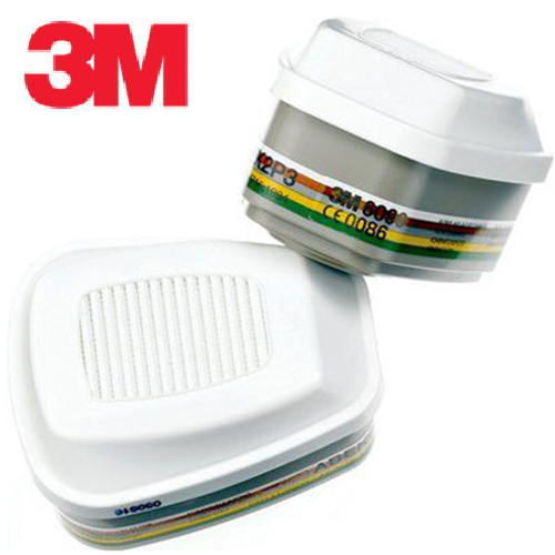 방독 정화통 (방진특급 겸용 복합가스 중농도용 ), 1팩