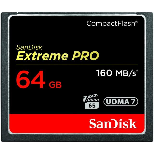 샌 디스크 컴팩트 플래시 카드 64GB 익스트림 프로 SDCFXPS-064G-J61, 1