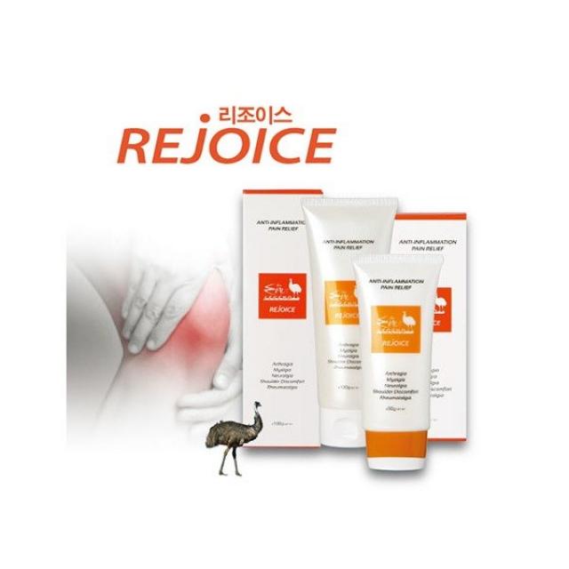  리조이스 100g 6개 세트 에뮤의 전설 바르는 소염진통제 연고 상세 설명 참조