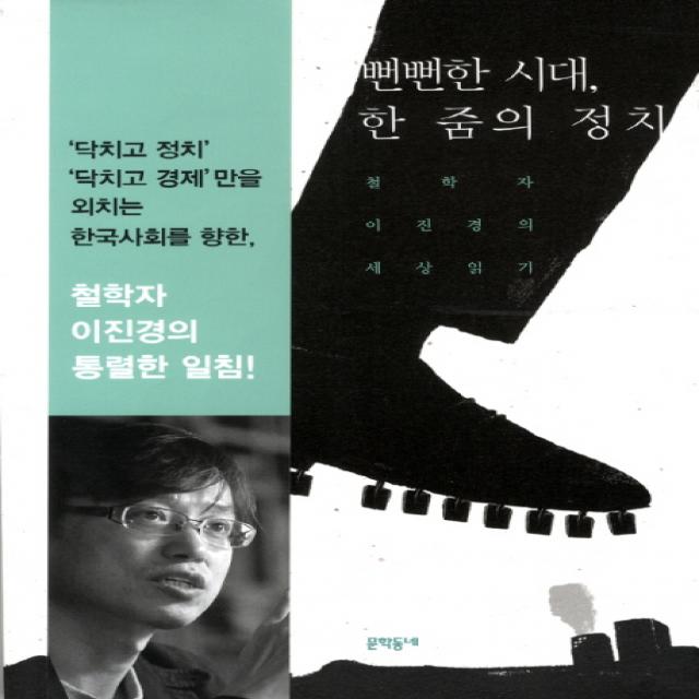 뻔뻔한 시대 한 줌의 정치:철학자 이진경의 세상 읽기, 문학동네