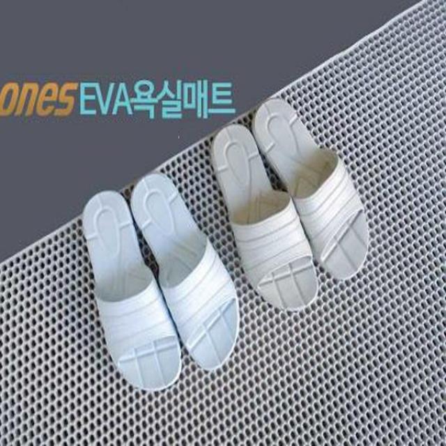벌꿀매트 화장실매트 욕실매트, 1장, 화이트 소 (( 120X60 ))