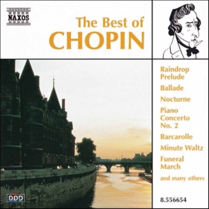 작곡가 베스트 음악 시리즈 쇼팽 The Best Of Chopin 이딜 비렛 : 빗방울 전주곡 발라드 야상곡 피아노 협주곡 뱃노래 왈츠