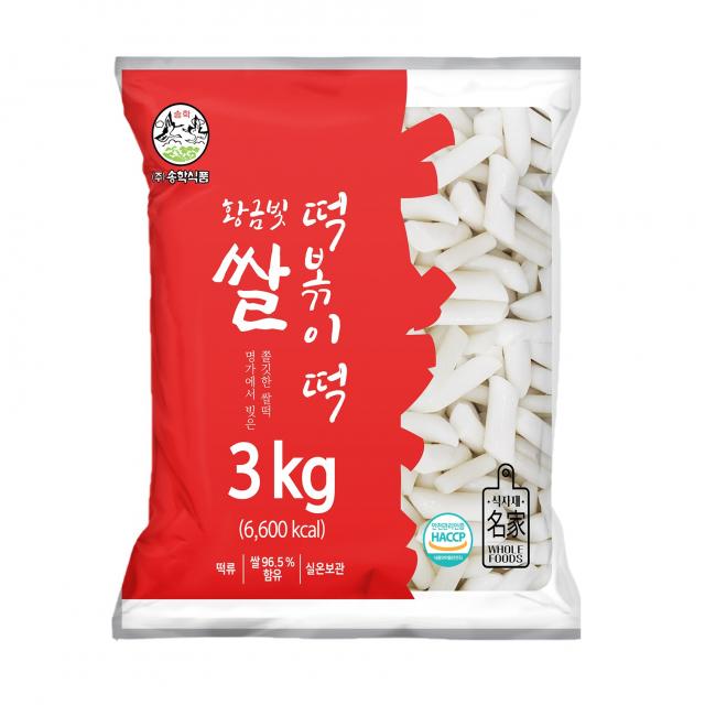 황금빛 쌀떡볶이 3kg x 4 개 (약 80인분) _대용량