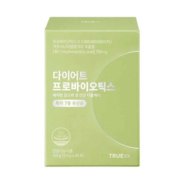 트루알엑스 다이어트 프로바이오틱스 3.5g x 30포 1개