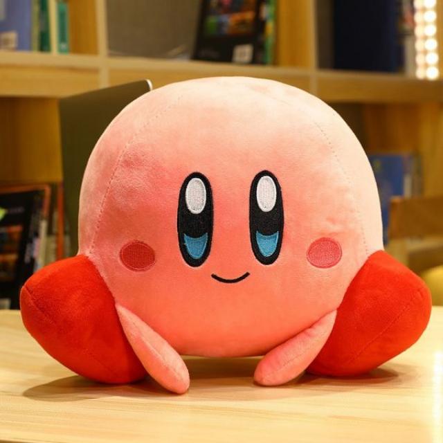 별의 커비 굿즈 소품 별의커비 장식 분홍별 피규어 뽀글이 듀오 쿠션 kirby 귀여운 인형, 06번 장난이 심하다