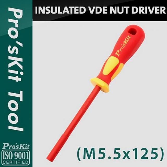 모아프라자 Prokit 5.5mm 너트 드라이버 초고압 전기작업용