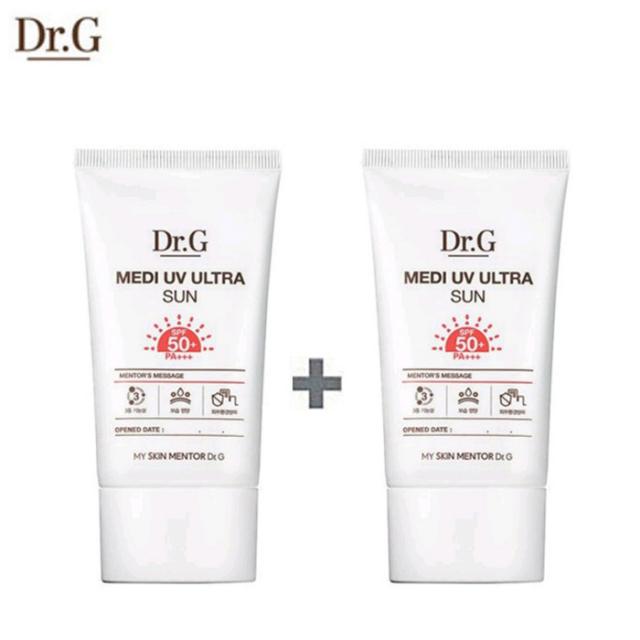 닥터지 메디 UV 울트라 선케어 SPF+ PA++++,50ml 1+1 최근제조