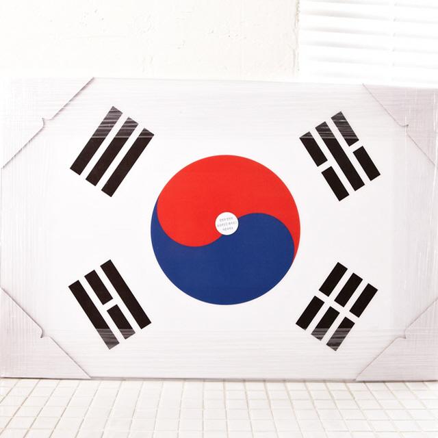 산디아섹 (엣지) 액자-태극기 40-60 사진액자/벽걸이사진/그림액자/가족사진/대형액자, 단일 프레임색상