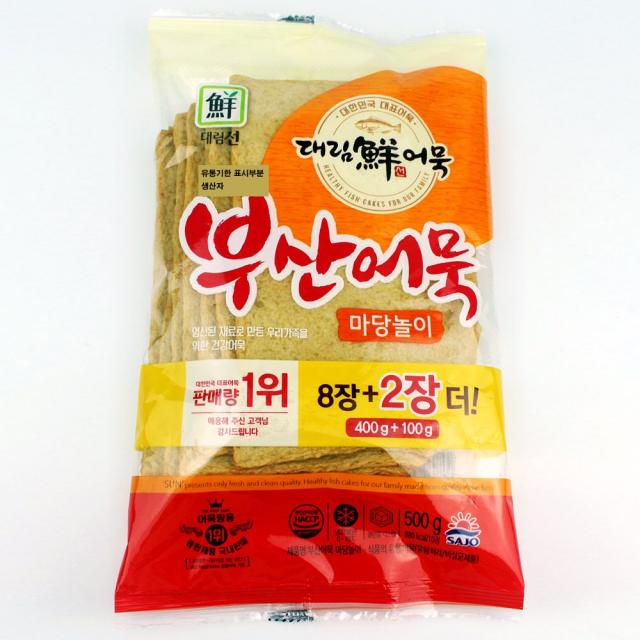 IN 대림 1443 부산어묵 마당놀이 500g 대림선어묵, IN 대림 1443 대림선어묵 부산어묵 마당놀이 500g