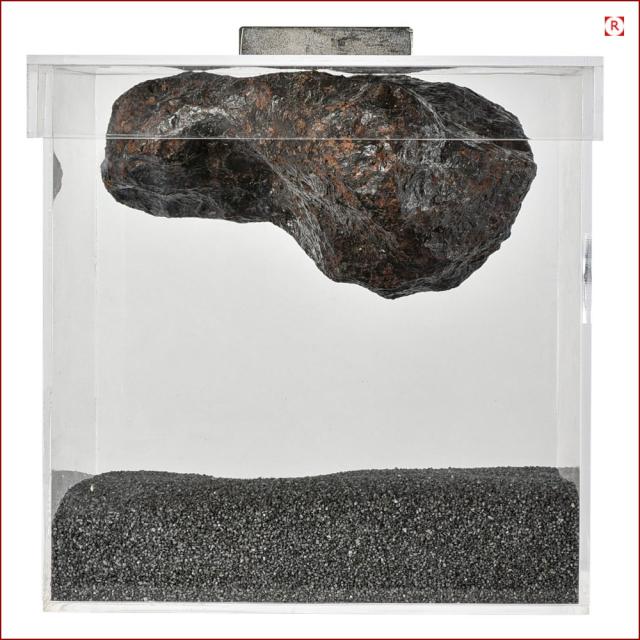 인테리어소품 운석 METEORITE Campo 캄포 2312g 철운석 전시케이스+보증서