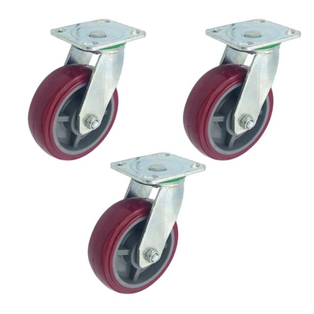 셀비트 고중량 고하중 캐스터 바퀴 6인치 회전형