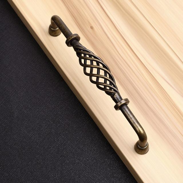 Royalways 새장 내각 손잡이 헤비 듀티 도어 당김 손잡이 욕실 하드웨어 도어 KInob, 엘