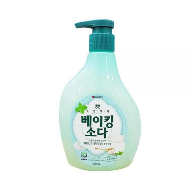 (2개묶음)퐁퐁 베이킹소다 450ml 용기 OJH-26499 주방세제 세정제 세제 청소용품 위생관리