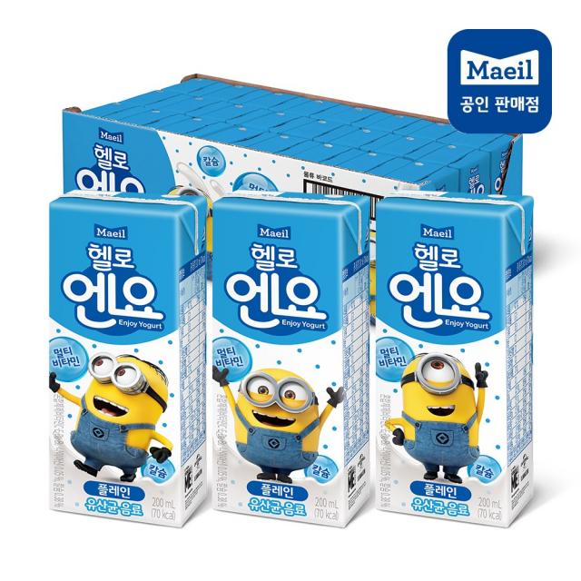 매일유업 헬로엔요 미니언즈 200ml X 24개 단일상품