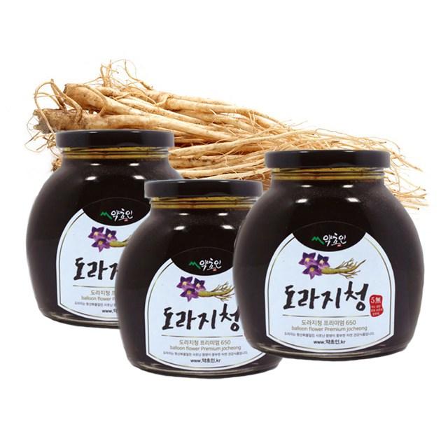 약초인 도라지청 도라지진액 약도라지청650g