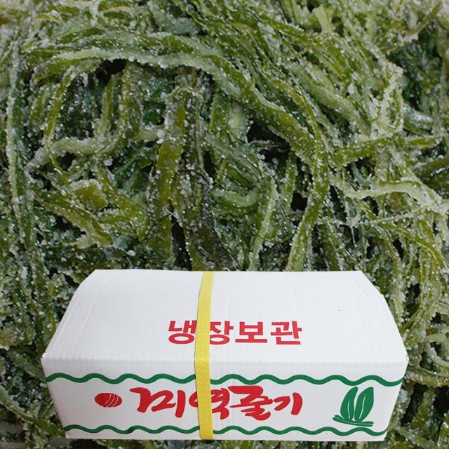 울돌목 완도산 염장 미역줄기 4kg 한박스 해조류 무배, 단일상품