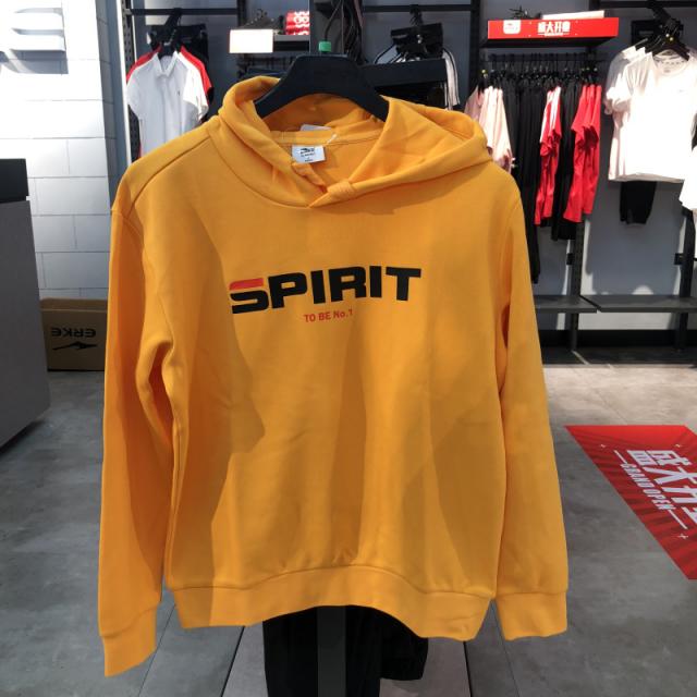 아한글로벌 긴팔맨투맨 훙싱얼커 남자 가을 라운드넥 풀오버 트렌드