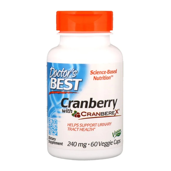 닥터스베스트 방광영양제 크랜베리 240mg 60캡슐 Doctor's Best Cranberry, 1개