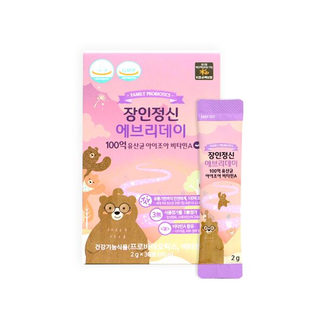 장인정신에브리데이 장인정신 에브리데이 100억 유산균 비타민A (30포) 1박스, 30포