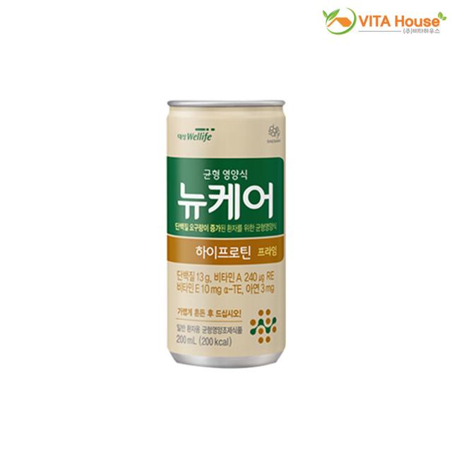 대상웰라이프 완전균형 영양식 뉴케어 하이프로틴, 200ml, 60캔