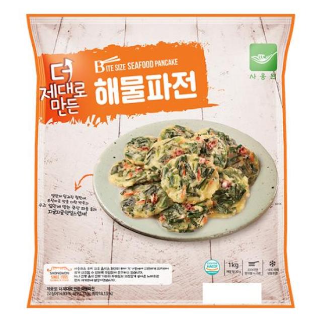 [사옹원] 더 제대로 만든 해물파전(F)_1kg, 상세 설명 참조