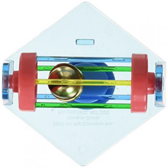 JW Pet Company Activitoys Tumble Bell Bird Toy JW 애완 동물 회사 Activitoys 공중제비 벨 버드 장난감, 1