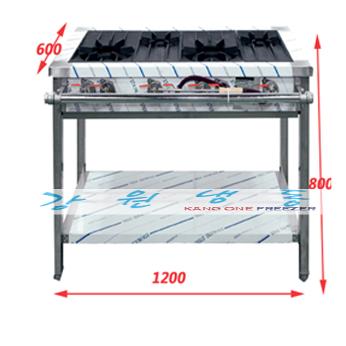 강원냉동 1200렌지, LPG, 1200 4구렌지