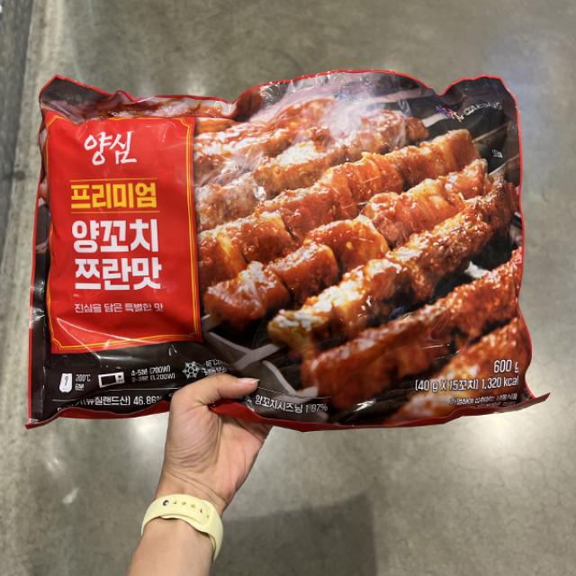 양심 프리미엄 양꼬치 쯔란맛 600g