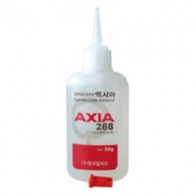 AXIA 268 50g 고강도, 내열성이 우수한 고점도(1,000 cps)순간접착제